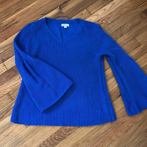 Style and Co Cobalt Blue Women's Sweater Medium - Picture 2 of 7